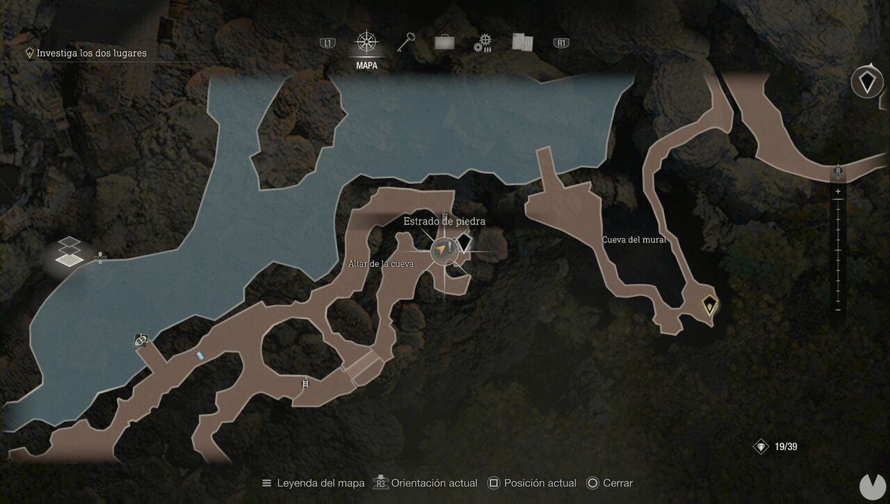 Resident Evil 4 Remake - Large Cave Shrine puzzle location
