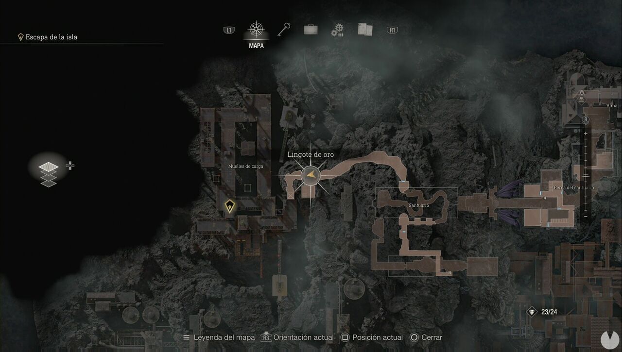 Resident Evil 4 Remake - Island treasures: Gold Ingot (2)