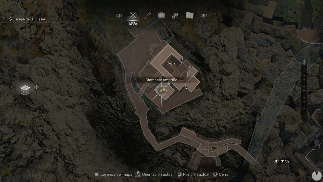 Resident Evil 4 Remake - Village treasures: Yellow Diamond