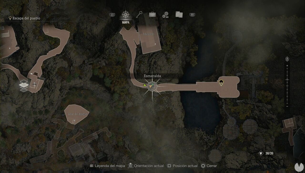 Resident Evil 4 Remake - Village treasures: Emerald