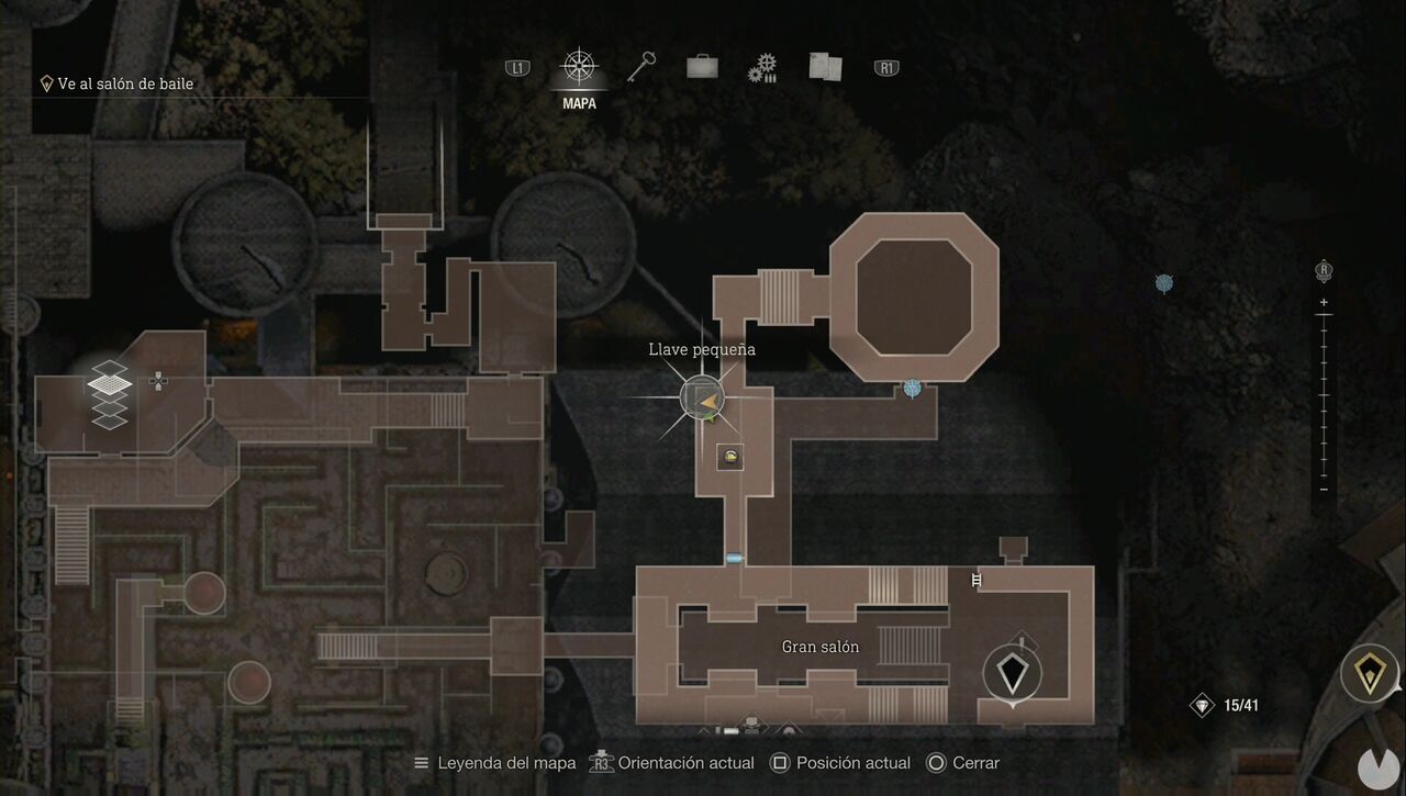 Resident Evil 4 Remake - Small Key in the Grand Hall