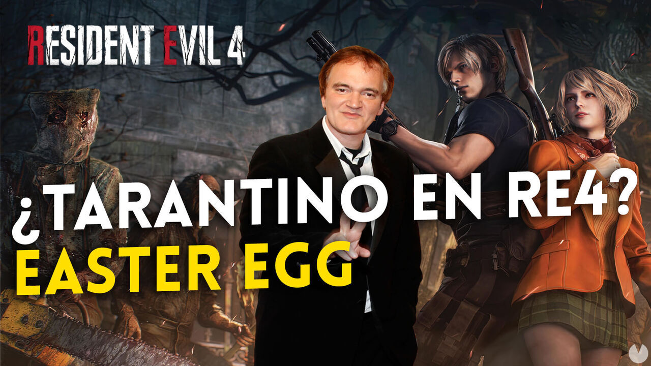 Quentin Tarantino se cuela en Resident Evil 4 Remake