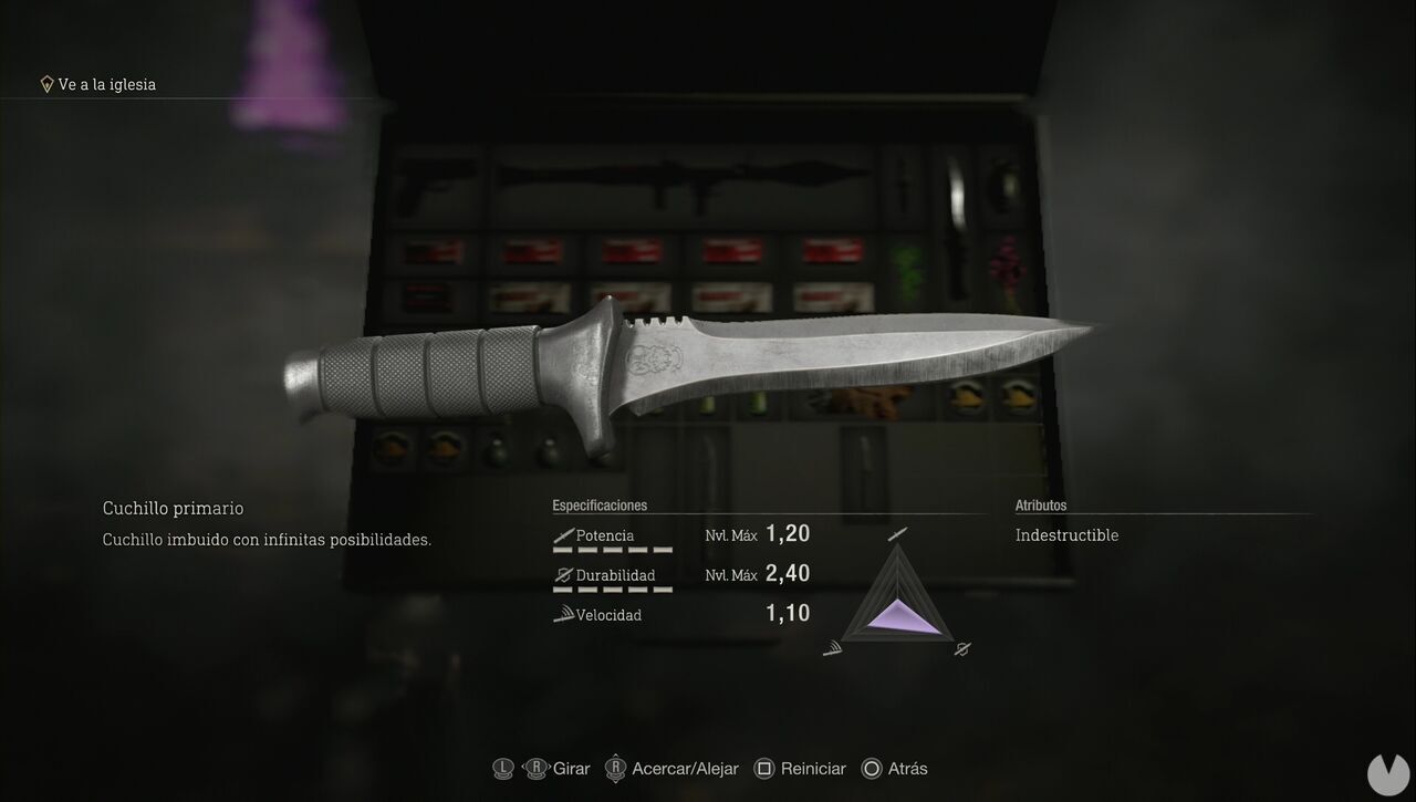 Resident Evil 4 Remake - Primal Knife