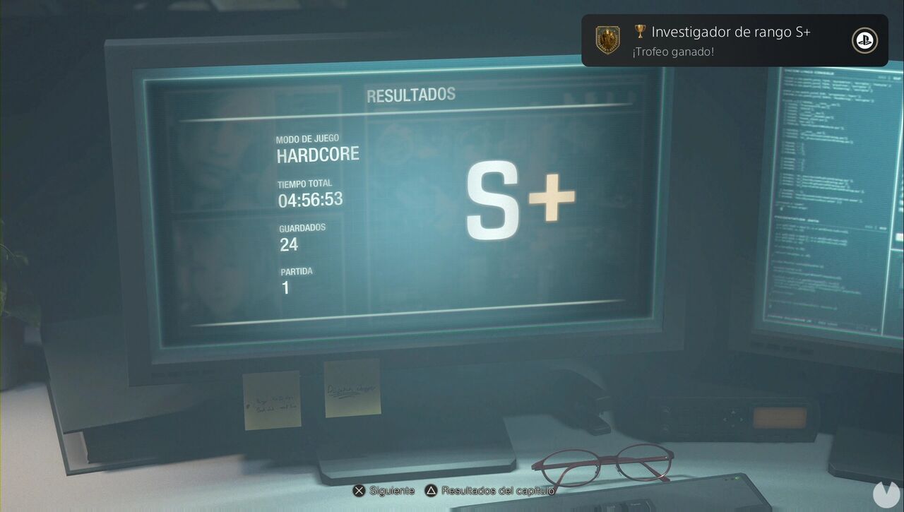 Resident Evil 4 Remake - S+ Rank on Hardcore difficulty