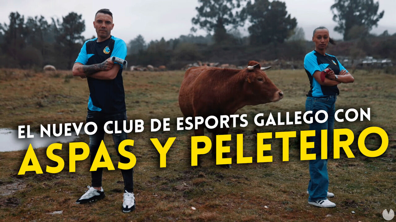 Iago Aspas y Ana Peleteiro apadrinan Lua Gaming, el nuevo club de esports gallego. Noticias en tiempo real