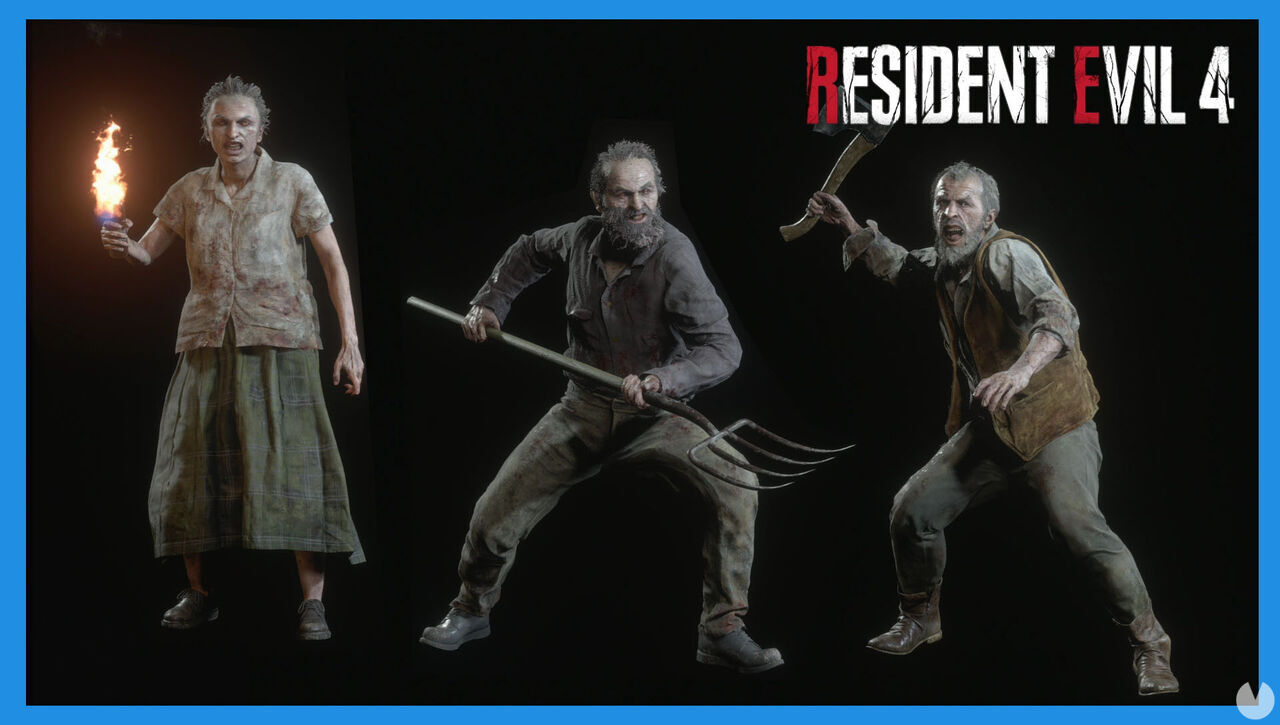 Resident Evil 4 Remake - Enemies and bosses: Villager types