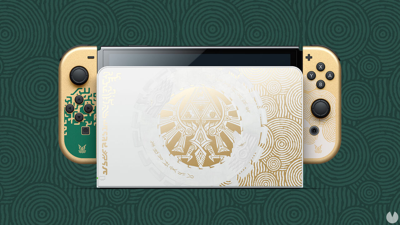 Así es la nueva Switch OLED edición Zelda: Tears of the Kingdom - Fecha y otros detalles