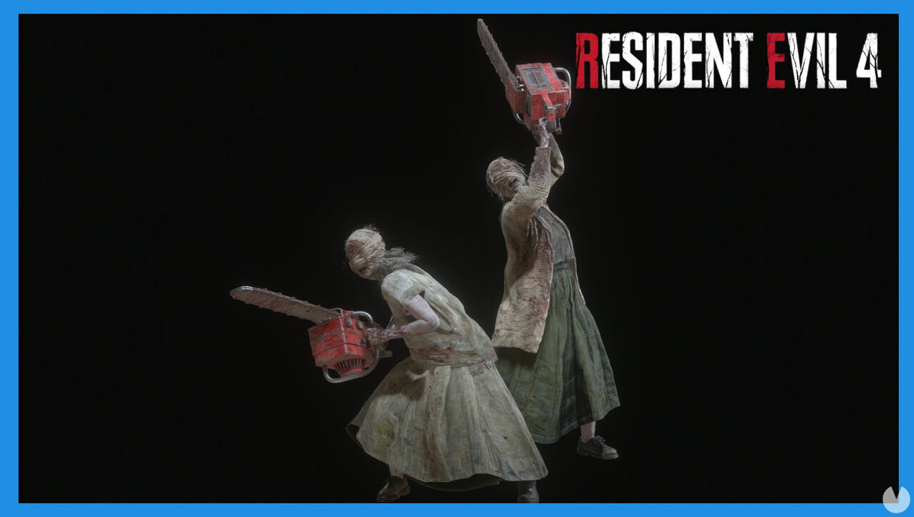 Resident Evil 4 Remake - Enemies and bosses: Chainsaw Sisters