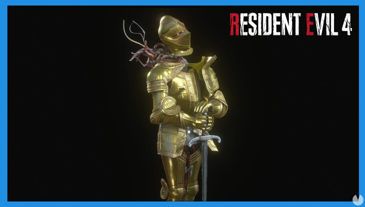 Resident Evil 4 Remake - Enemies and bosses: Armour (Powerful Threat)