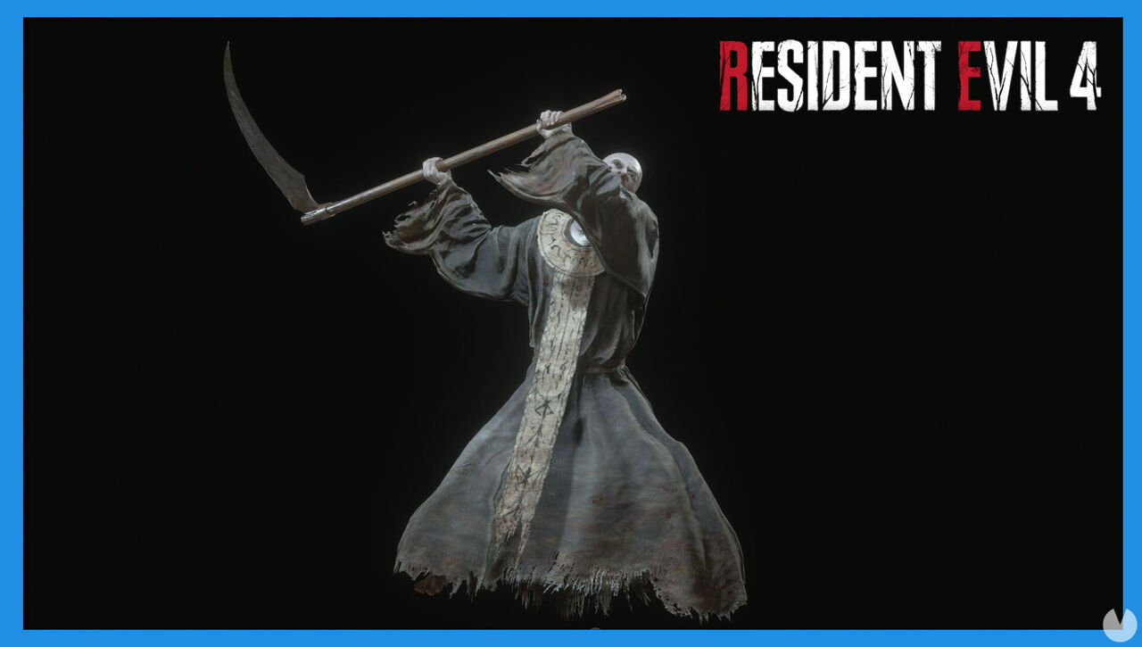 Resident Evil 4 Remake - Enemies and bosses: Scythe Zealot