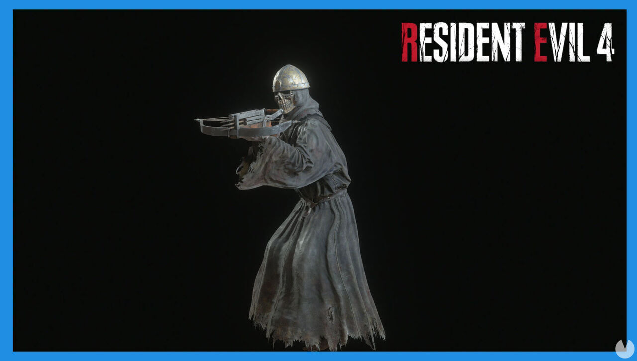 Resident Evil 4 Remake - Enemies and bosses: Crossbow Zealot
