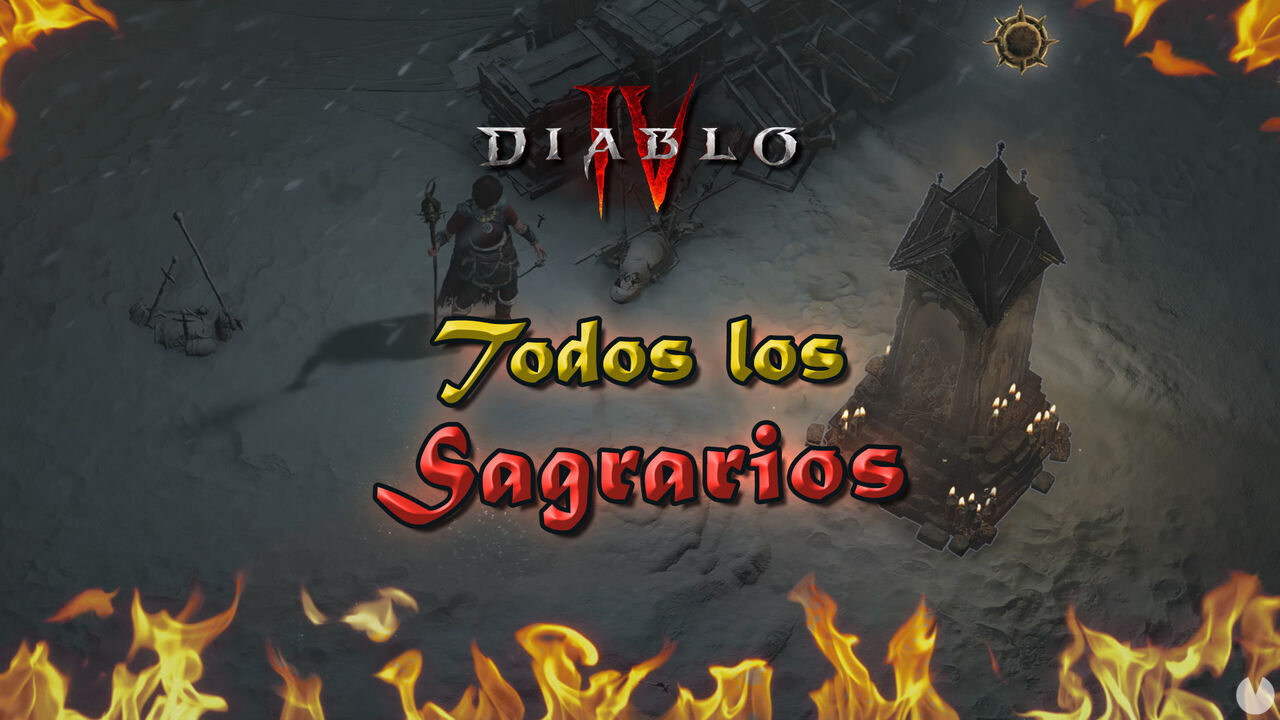 Sagrarios en Diablo 4: Todos los tipos, efectos y localizaciones - Diablo 4