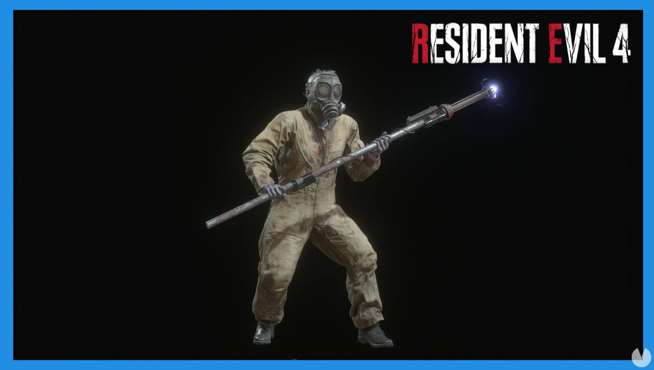 Resident Evil 4 Remake - Enemies and bosses: Stun Rod Soldier