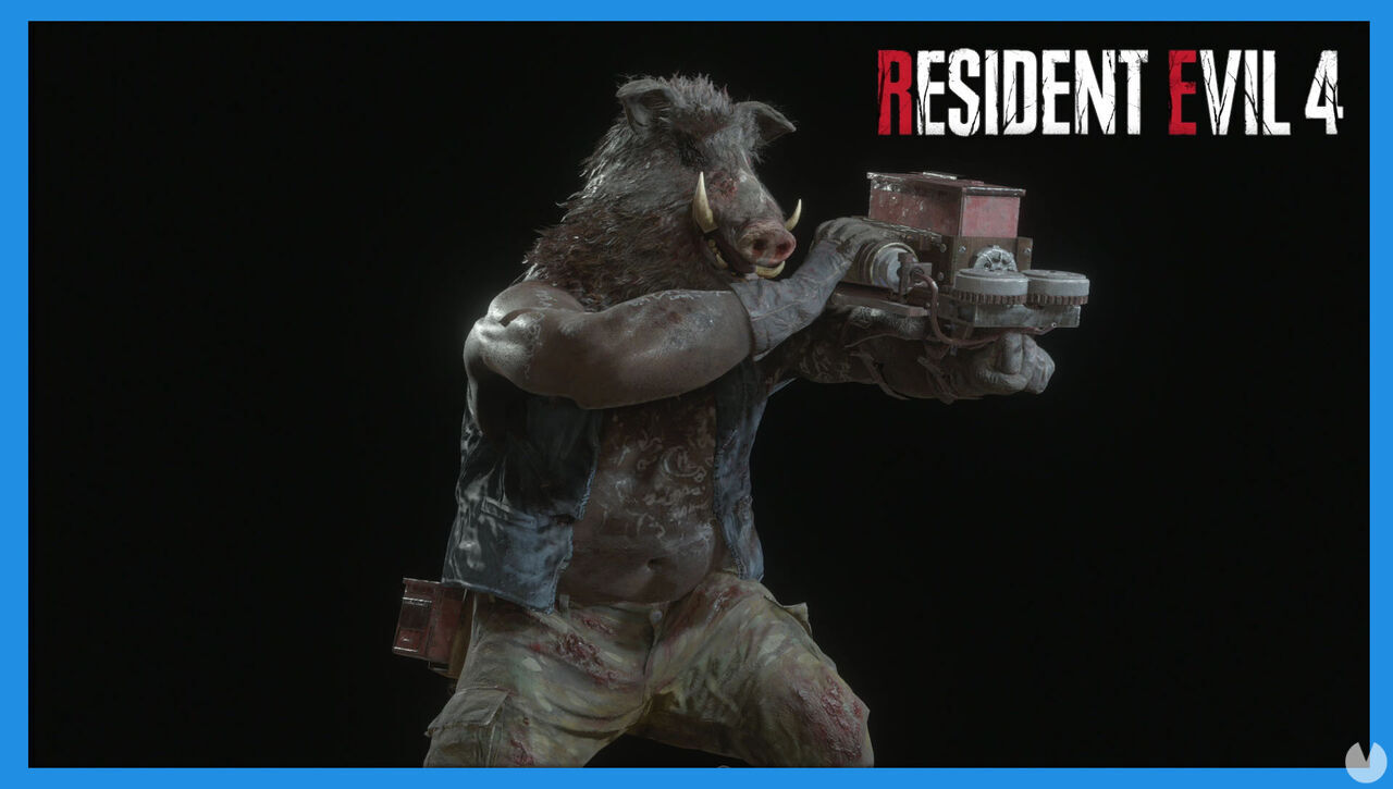 Resident Evil 4 Remake - Enemies and bosses: Crossbow Brute