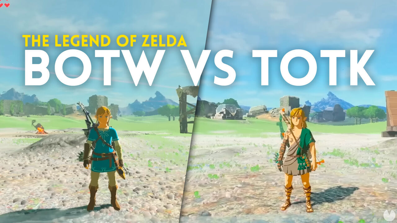 Así ha cambiado Hyrule en Zelda: Tears of the Kingdom comparada con la de Breath of the Wild