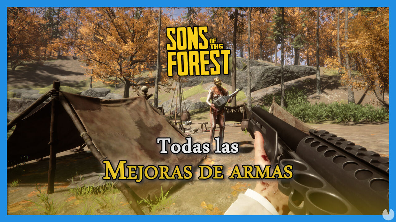 Sons of the Forest: TODOS los accesorios y mejoras para armas (Localizacin) - Sons of the Forest