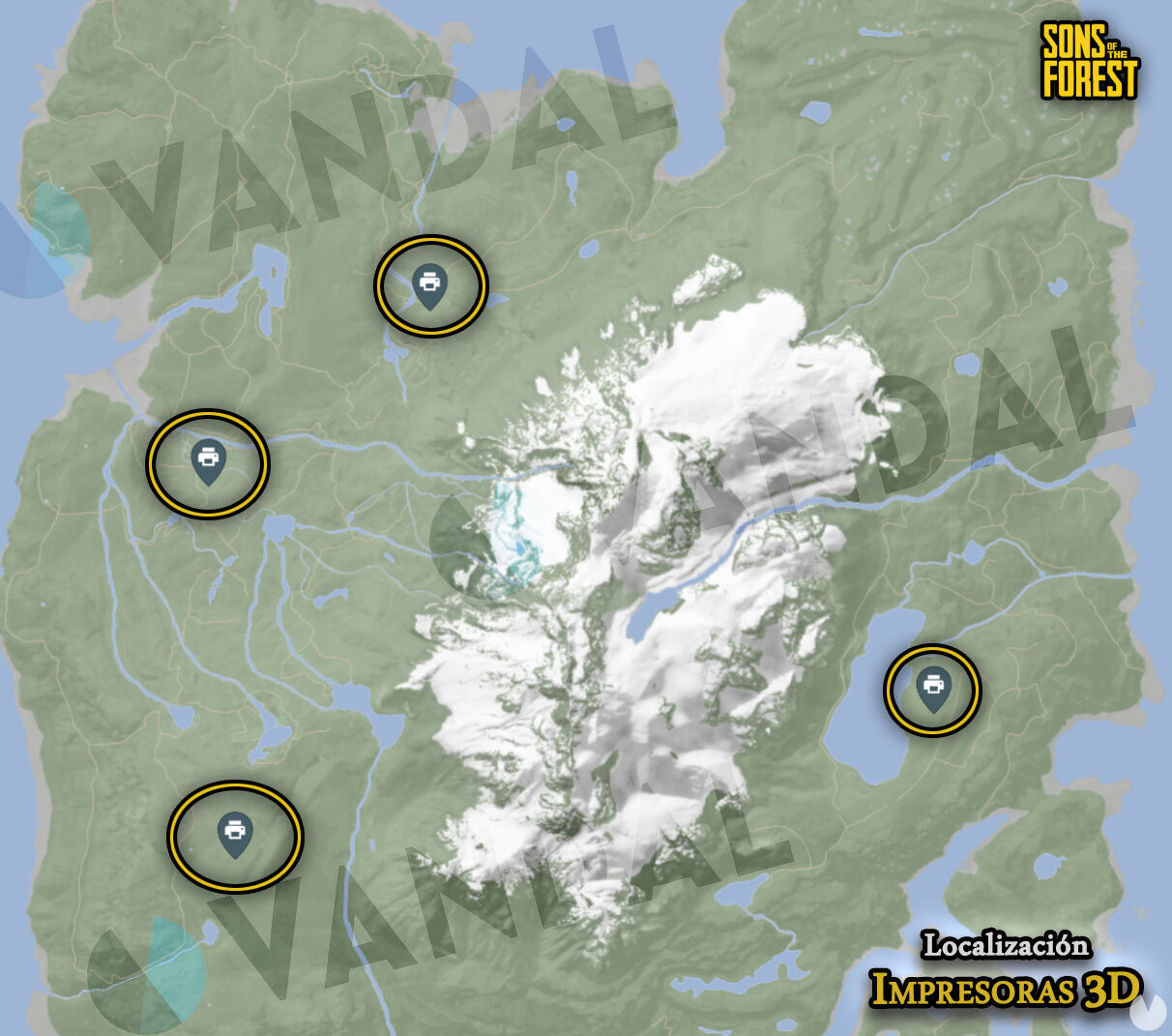 Sons of the Forest Conseguir la máscara roja y de oro y para qué sirven