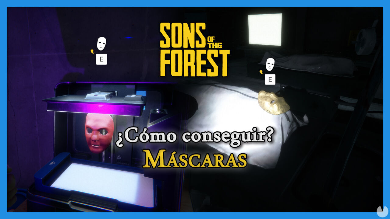 Sons of the Forest: Conseguir la mscara roja y de oro y para qu sirven - Sons of the Forest