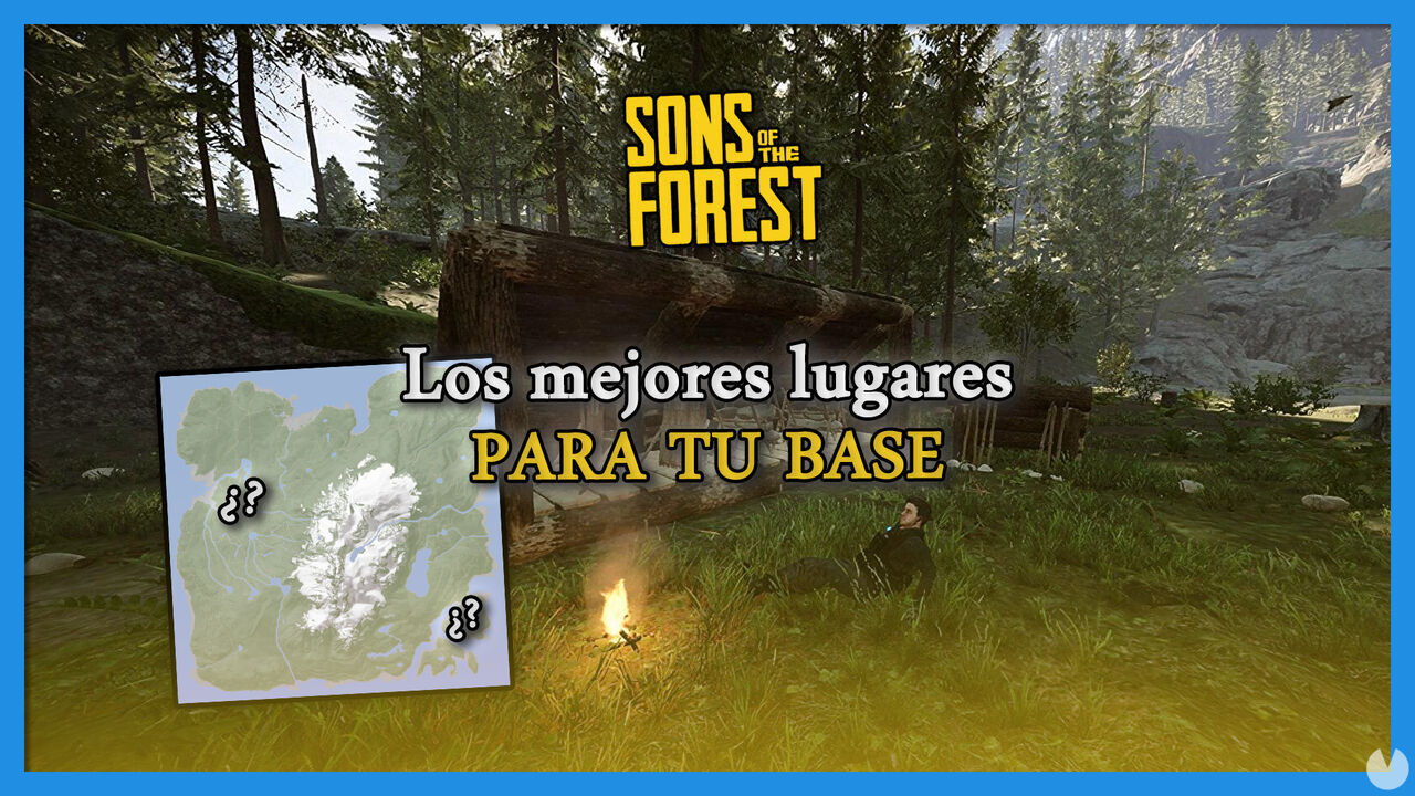 Sons of the Forest: Las 5 mejores zonas para crear tu base en la isla - Sons of the Forest