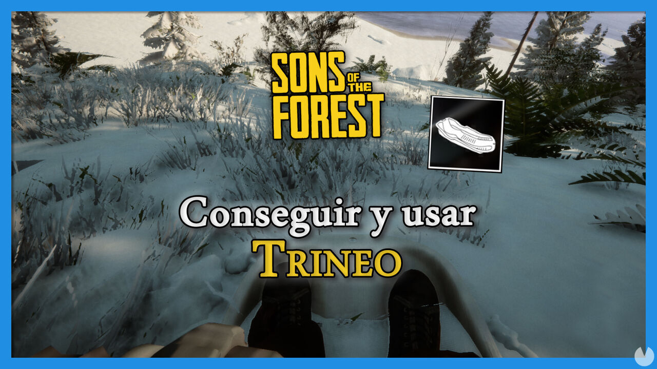 Sons of the Forest: Cmo conseguir y usar el trineo? - Sons of the Forest