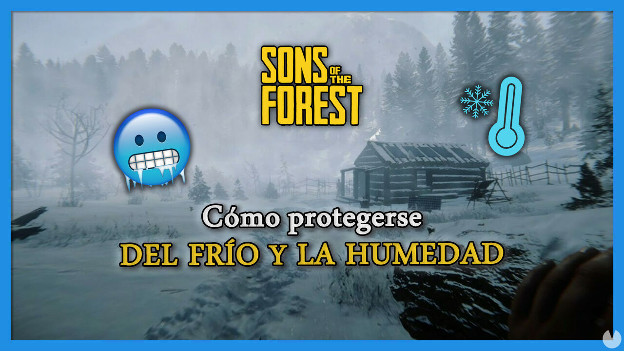 Sons of the Forest: Cmo protegerse del fro y la humedad en invierno - Sons of the Forest