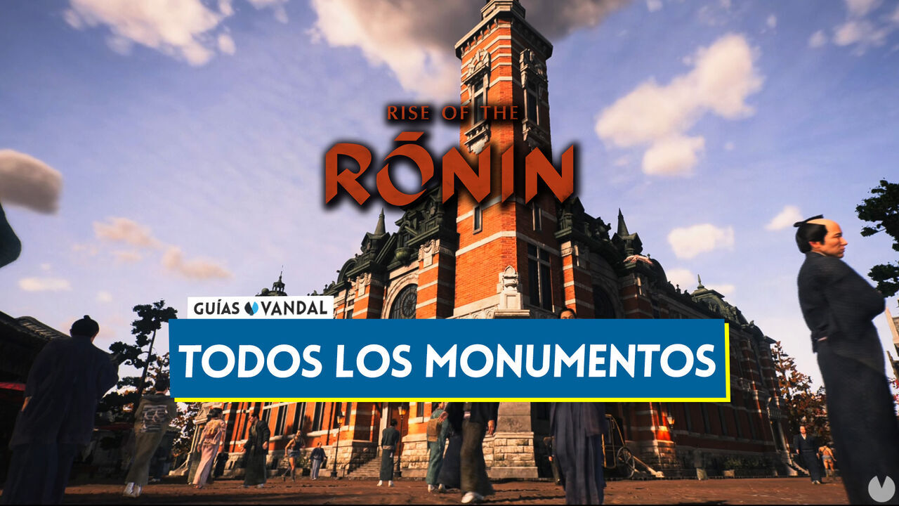 Monumentos de Rise of the Ronin: TODOS los puntos de referencia - Localizacin - Rise of the Ronin