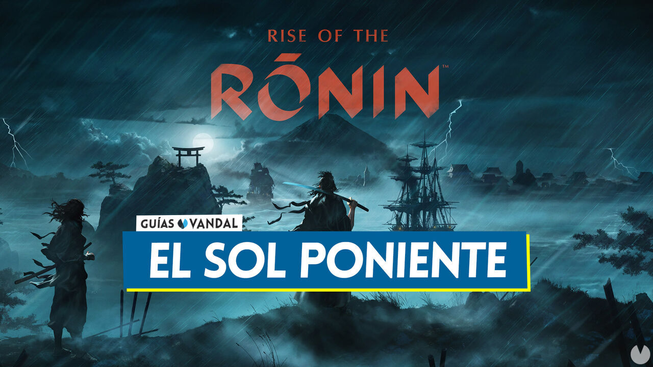 El sol poniente al 100% en Rise of the Ronin - Rise of the Ronin