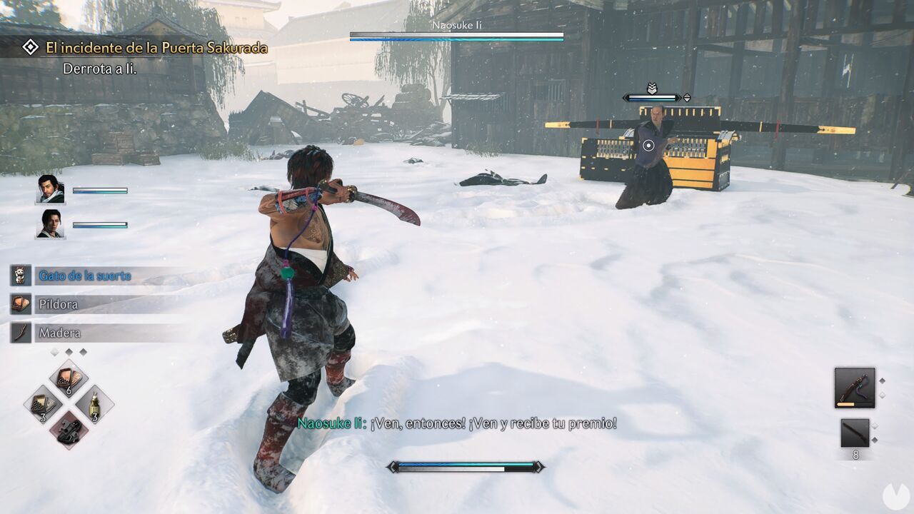 El incidente de la Puerta Sakurada al 100% en Rise of the Ronin