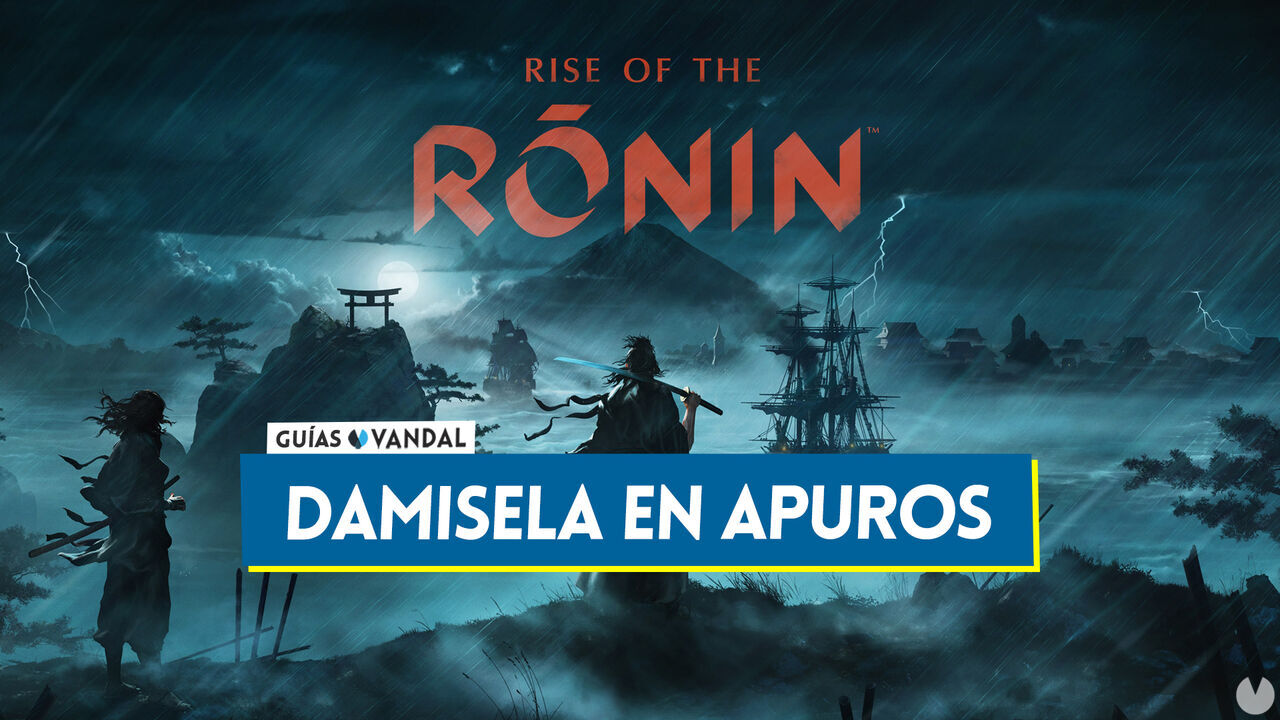 Damisela en apuros al 100% en Rise of the Ronin - Rise of the Ronin