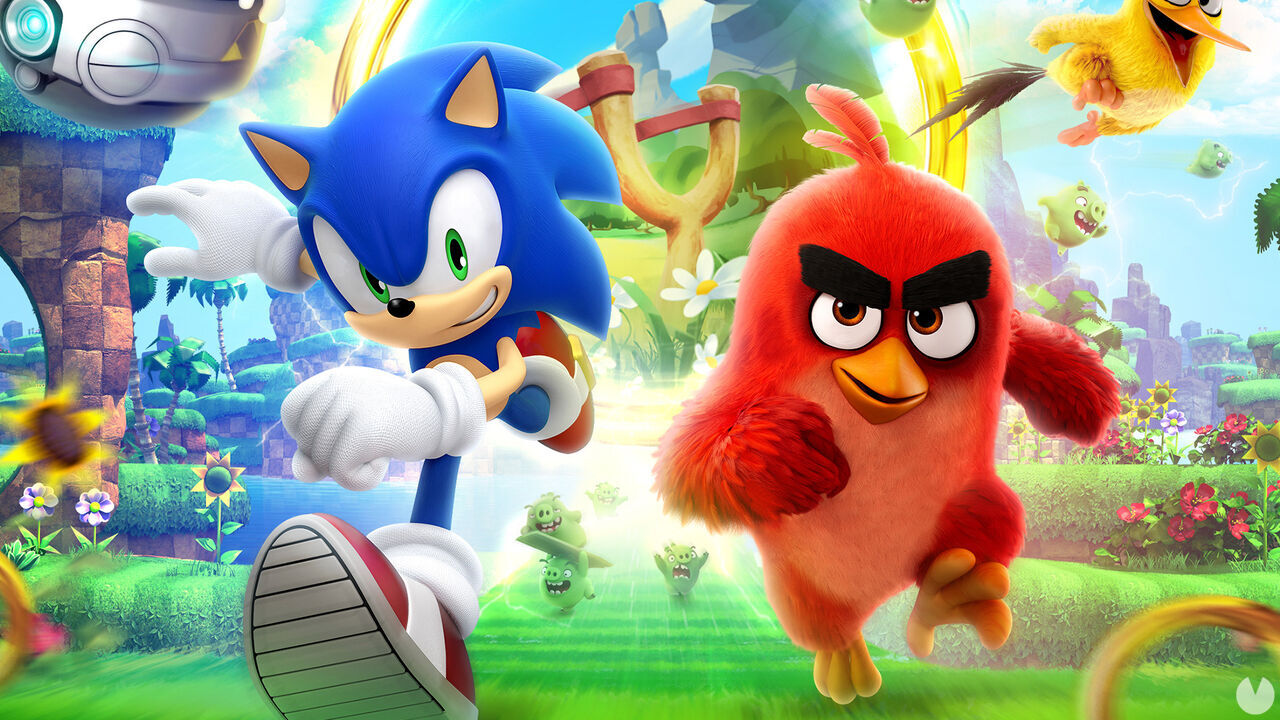 Sonic the Hedgehog y Angry Birds estrenan su primera colaboración en cinco juegos