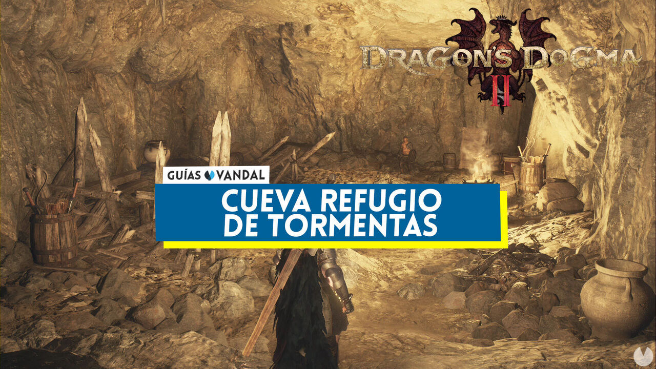 Cueva refugio de tormentas en Dragon's Dogma 2: ubicacin y tesoros - Dragon's Dogma 2