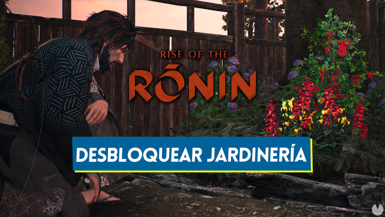 Rise of the Ronin: Cmo desbloquear la jardinera para cultivar materiales - Rise of the Ronin