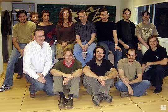 El equipo de Digital Legends en 2005.