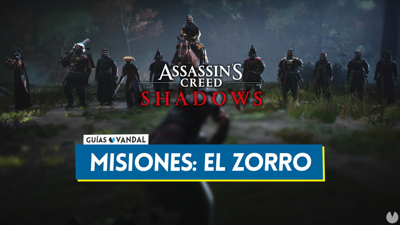 El Zorro en Assassin's Creed Shadows: Misiones al 100% y cmo matarlo - Assassin's Creed Shadows