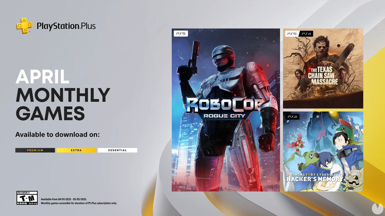 Juegos de abril en PS Plus Essential.