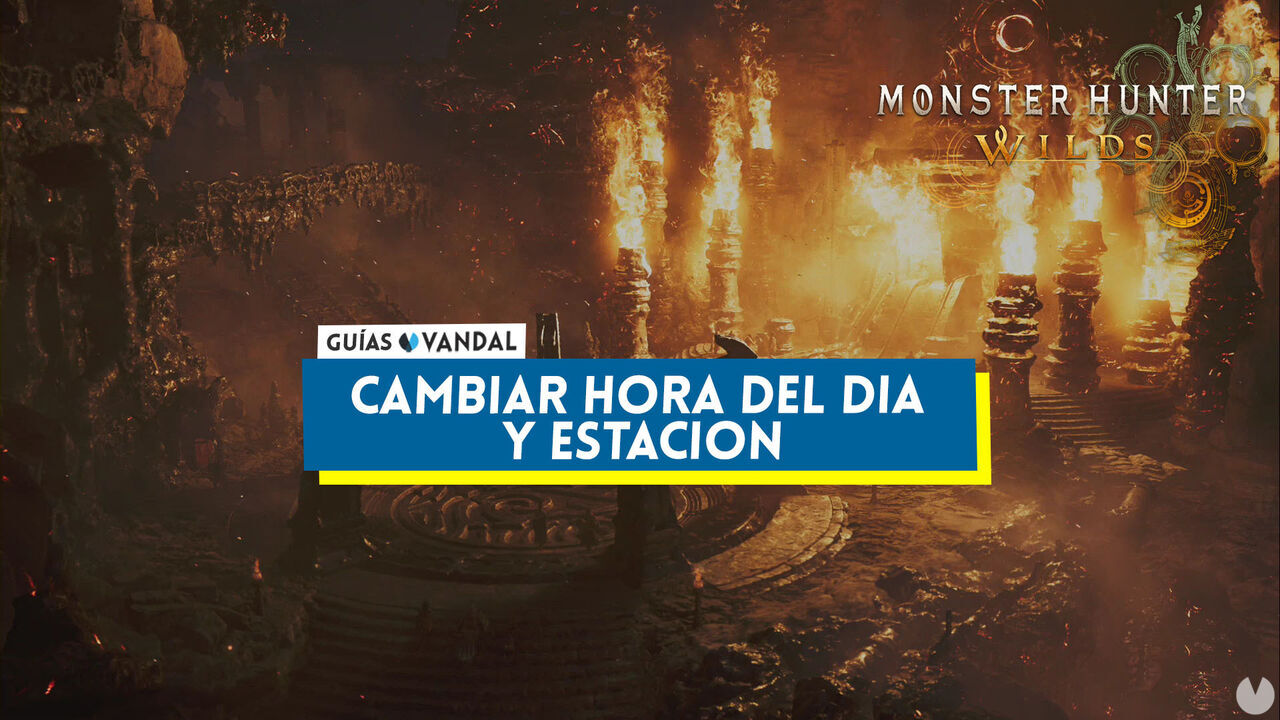 Monster Hunter Wilds: Cmo cambiar la hora y la estacin - Monster Hunter Wilds