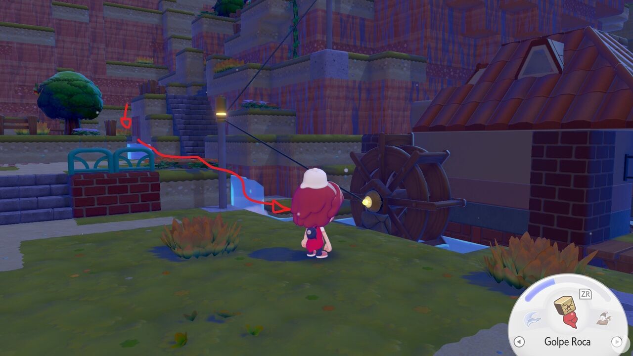 Pok�mon Pokopia - Brighten Things Up! mission: Activating the waterwheel