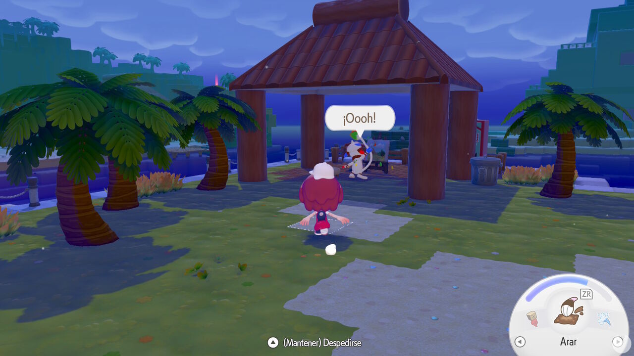 Pok�mon Pokopia - Smearguru's location in Bleak Beach