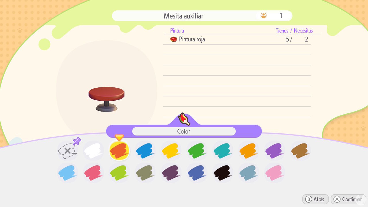 Pok�mon Pokopia - How to customize and change furniture colors and designs