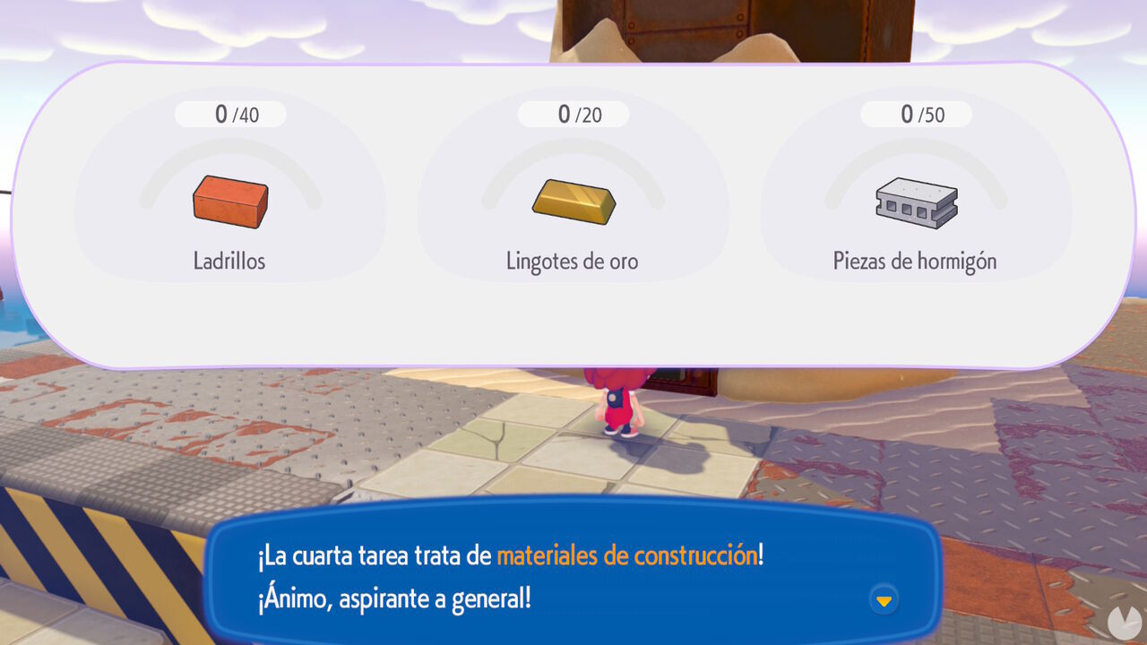 Pok�mon Pokopia - Do the... Team Initiation Challenge? mission: How to obtain construction materials for the fourth task