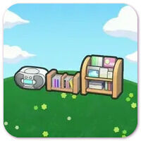 Pok�mon Pokopia - H�bitat Rinc�n de lectura con m�sica