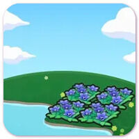Pok�mon Pokopia - H�bitat Lecho de flores majestuoso ribere�o