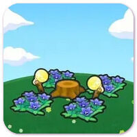 Pok�mon Pokopia - H�bitat Escenario con toc�n y flores