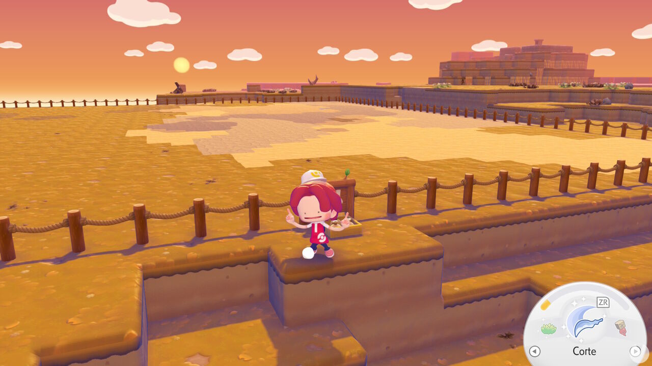 Pok�mon Pokopia - Preparing a large area for the Articuno, Zapdos, and Moltres buildings