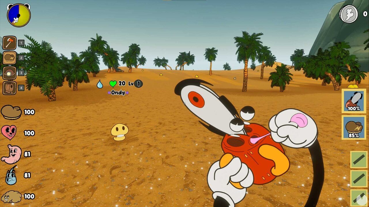 Coges la supervivencia de Rust, le pones la estética de Cuphead y ya lo tienes: así es Kalit