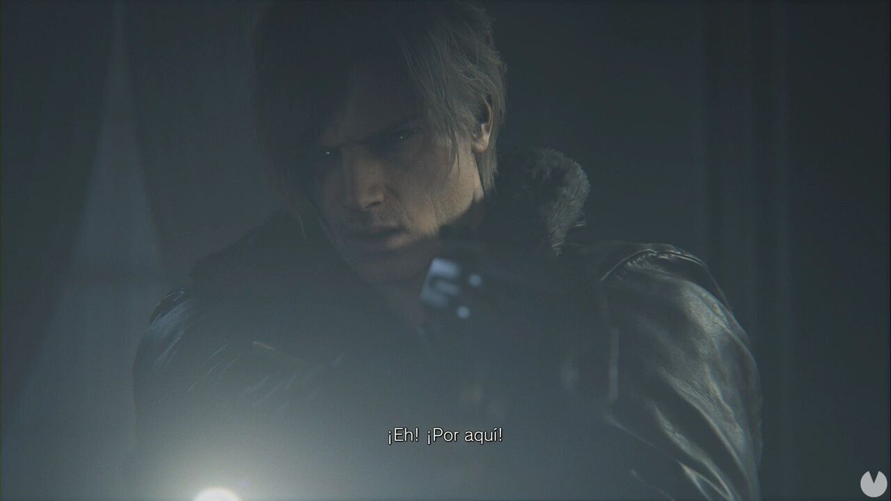 Resident Evil Requiem - Easter eggs, Leon tells Grace to move aside and come with him