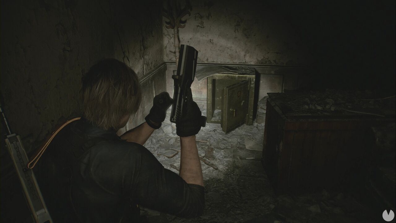 Resident Evil Requiem - Easter eggs, safe in the West Office on the police station's ground floor
