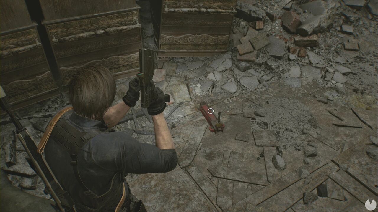 Resident Evil Requiem - Easter eggs, hydraulic jack in the police station's Library