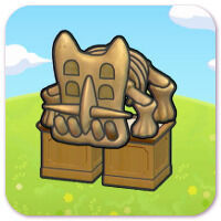 Pok�mon Pokopia - H�bitat Exposici�n de f�sil escudo