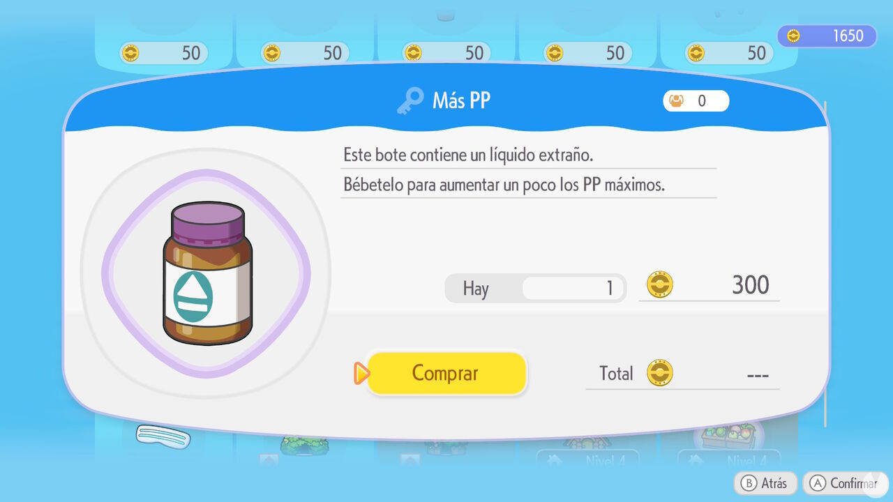 Pok�mon Pokopia - Purchasing a PP Up to increase Ditto's maximum PP